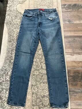 MBX Men's Straight Jeans in Medium Blue 30x30